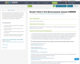 Grade 1: Unit 2- Our Environment: Lesson 6 REMIX