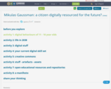 Mikulas Gaussman: a citizen digitally resourced for the future?