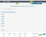 Introduction to  French 103 Course