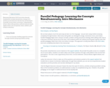 Parallel Pedagogy: Learning the Concepts Simultaneously, Intro Mechanics