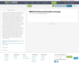 SDG 3.8: Universal health coverage