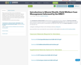 Introduction to Mental Health: Child Welfare Case Management Informed by the DSM 5