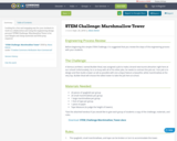 STEM Challenge: Marshmallow Tower