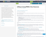 12 Ways to bring STEM to Your Classroom