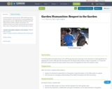 Garden Humanities: Respect in the Garden