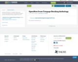 OpenNow from Cengage Reading Anthology