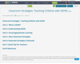 Classroom Strategies:  Teaching Children with ADHD