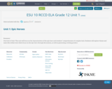 ESU 10 RCCD ELA Grade 12 Unit 1