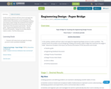 Engineering Design - Paper Bridge