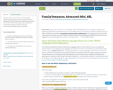 Family Dynamics, Advanced-Mid, ASL