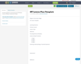 IST Lesson Plan Template