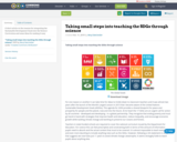 Taking small steps into teaching the SDGs through science