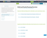 Child and Family Teaming Overview