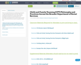 Child and Family Teaming (CFT) Philosophy and Practices Across the Broader Department of Social Services