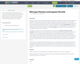 Nitrogen Fixation and Legume Growth