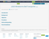 LEGO Mindstorms Ball Transporter