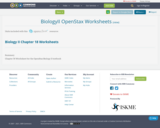BiologyII OpenStax Worksheets