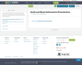 Acids and Bases Informative Presentation