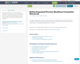 Safety Organized Practice Backbone Committee Resources