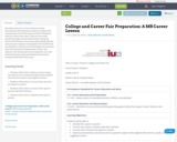 College and Career Fair Preparation: A MS Career Lesson