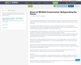 Essay on Wildlife Conservation -Safeguarding the Future