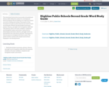 Highline Public Schools Second Grade Word Study Guide