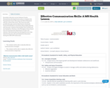 Effective Communication Skills: A MS Health Lesson