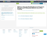 Webinar:  Using the Flexible Resources Process in Wraparound to Maximize Effective use of Flex Funding