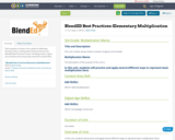 BlendED Best Practices-Elementary Multiplication