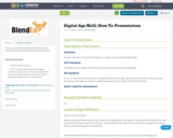 Digital Age Skill: How To: Presentation