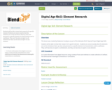 Digital Age Skill:  Element Research