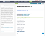 TEESP Level 3 - Lessons 41 - 46