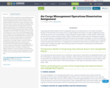 Air Cargo Management Operations Dissertation Assignment