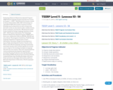 TEESP Level 5 - Lessons 53 - 58