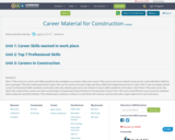 Career Material for Construction