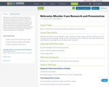 Nebraska Murder Case Research and Presentation
