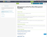 Management and the Four Basic Management Functions