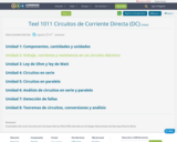 Teel 1011 Circuitos de Corriente Directa (DC)