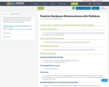 Positive Guidance & Interactions with Children