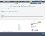 Life Expectancy - Explanation Game