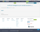 Artificial intelligence  just sample purpose