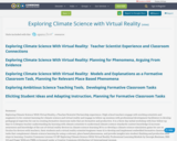 Exploring Climate Science with Virtual Reality