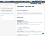 Healthy Habits After-School Club