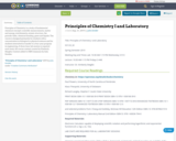 Principles of Chemistry I and Laboratory