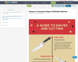 Lesson 1. Common Types of Kitchen Knives