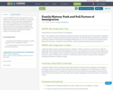 Family History: Push and Pull Factors of Immigration