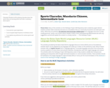 Sports Charades, Mandarin Chinese, Intermediate-Low