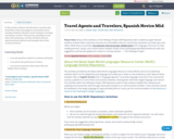 Travel Agents and Travelers, English Template