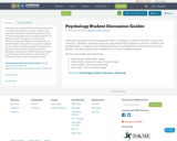 Psychology Student Discussion Guides