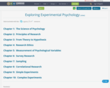 Exploring Experimental Psychology